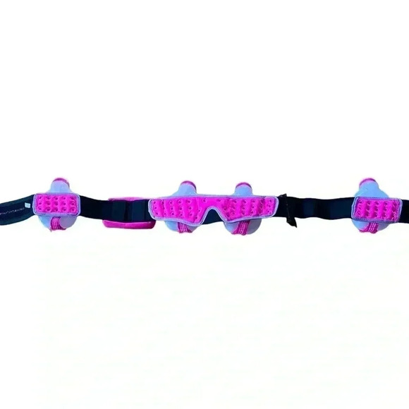 NWOT, Fuel Belt, 4 Water Bottle Runner’s Belt, Size XL, Black & Pink 🏃‍♀️ - Picture 6 of 8